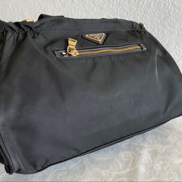 Prada black nylon 2 way Bag - Picture 5 of 16